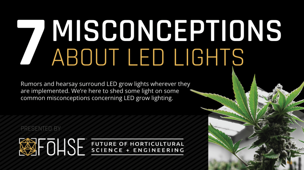 7 Misconceptions About LED Grow Lights Webinar